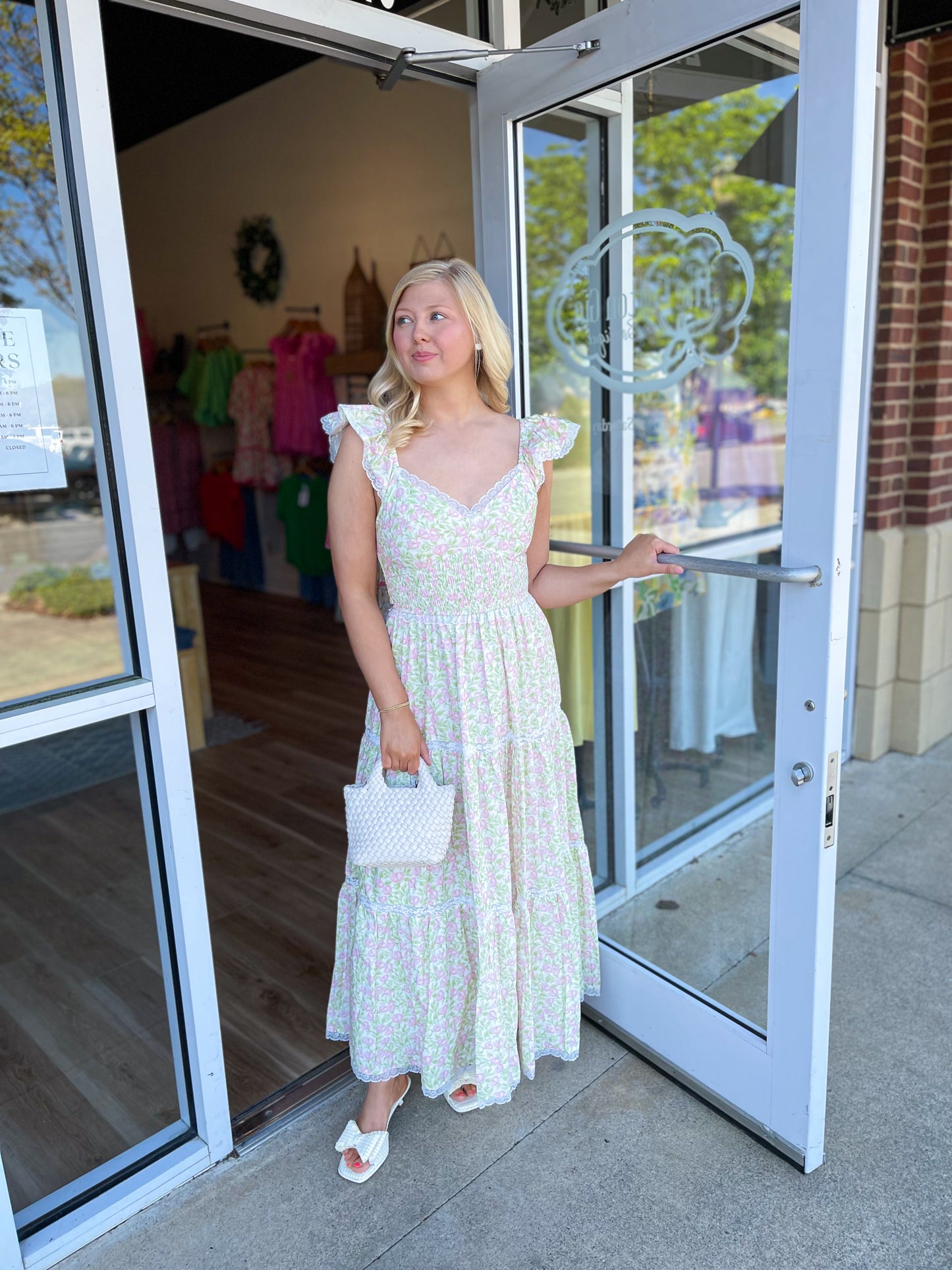 Mia Floral Maxi Dress