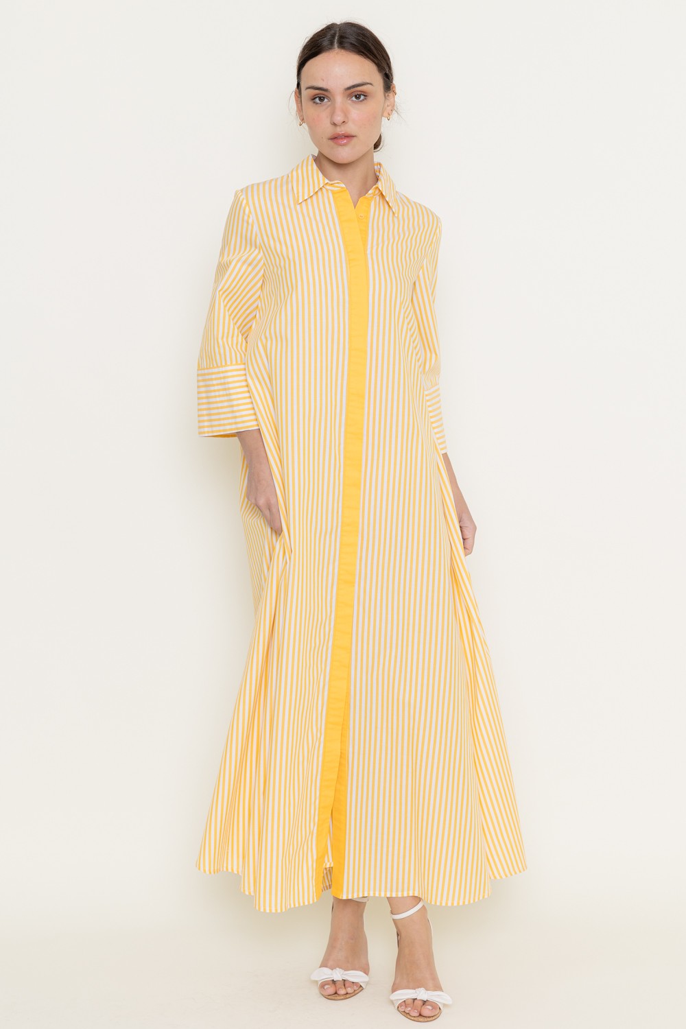 Phoebe Striped Maxi Dress