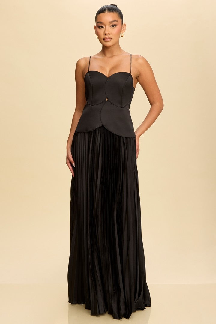 Seraphina Pleated Maxi Dress