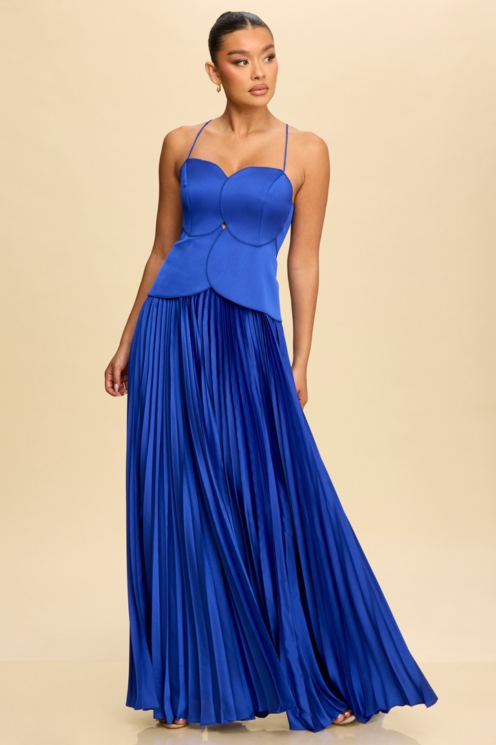 Seraphina Pleated Maxi Dress