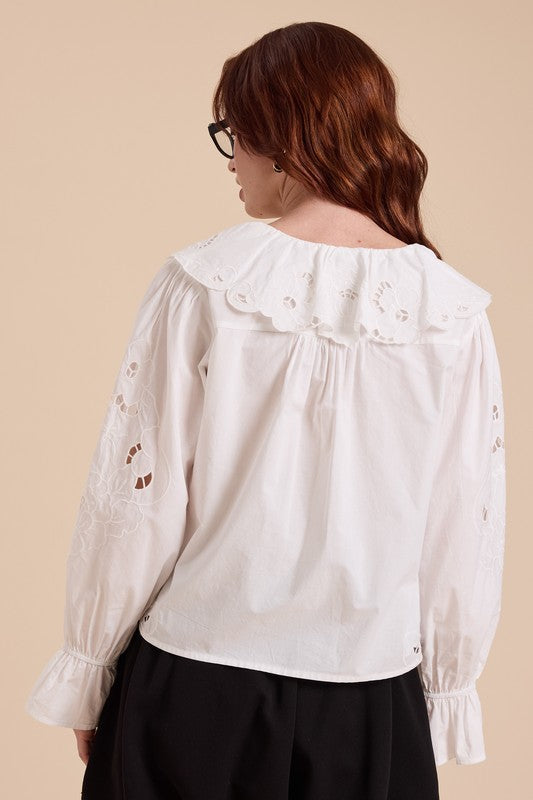 Elowen Eyelet Top