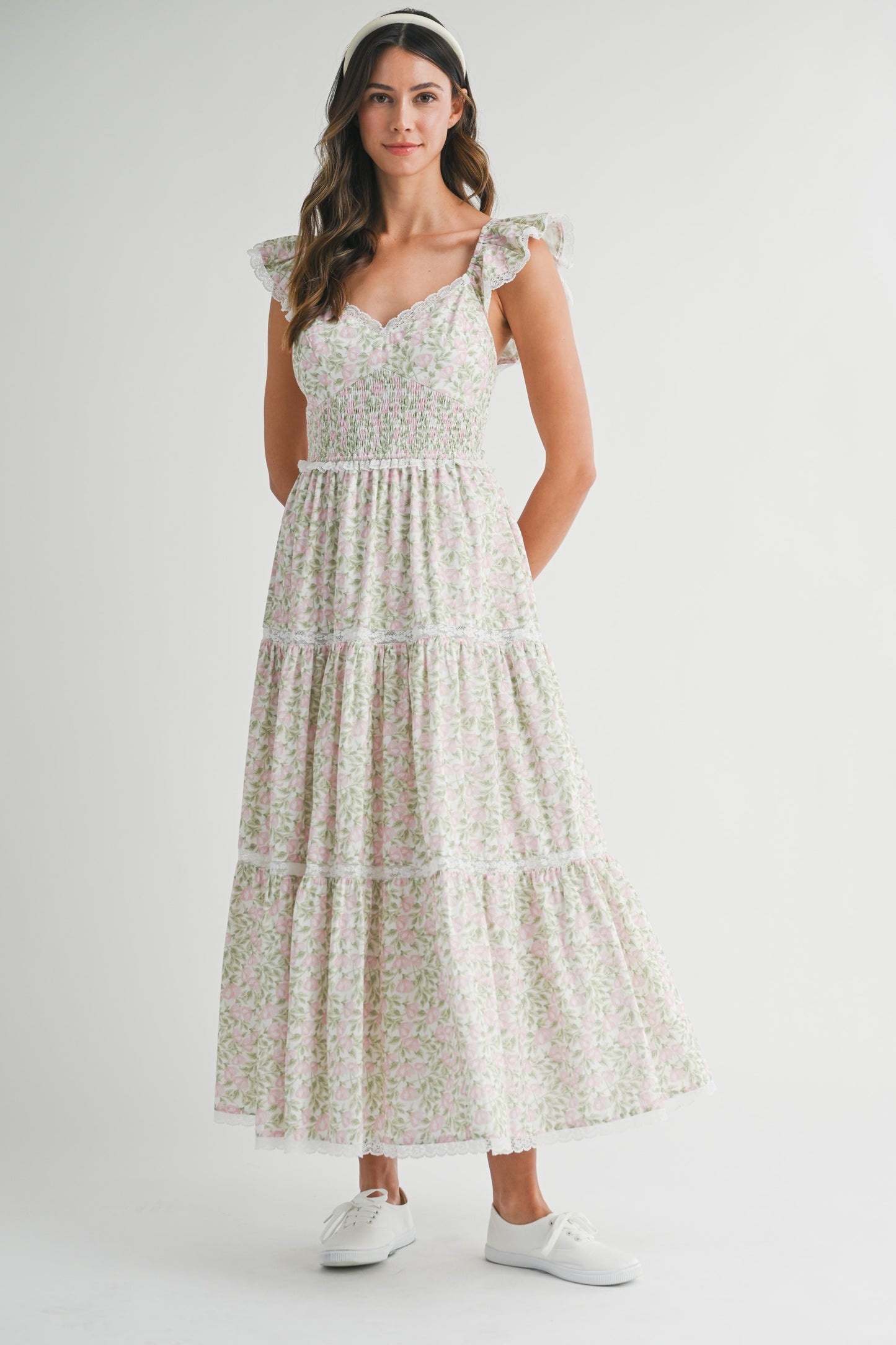 Mia Floral Maxi Dress