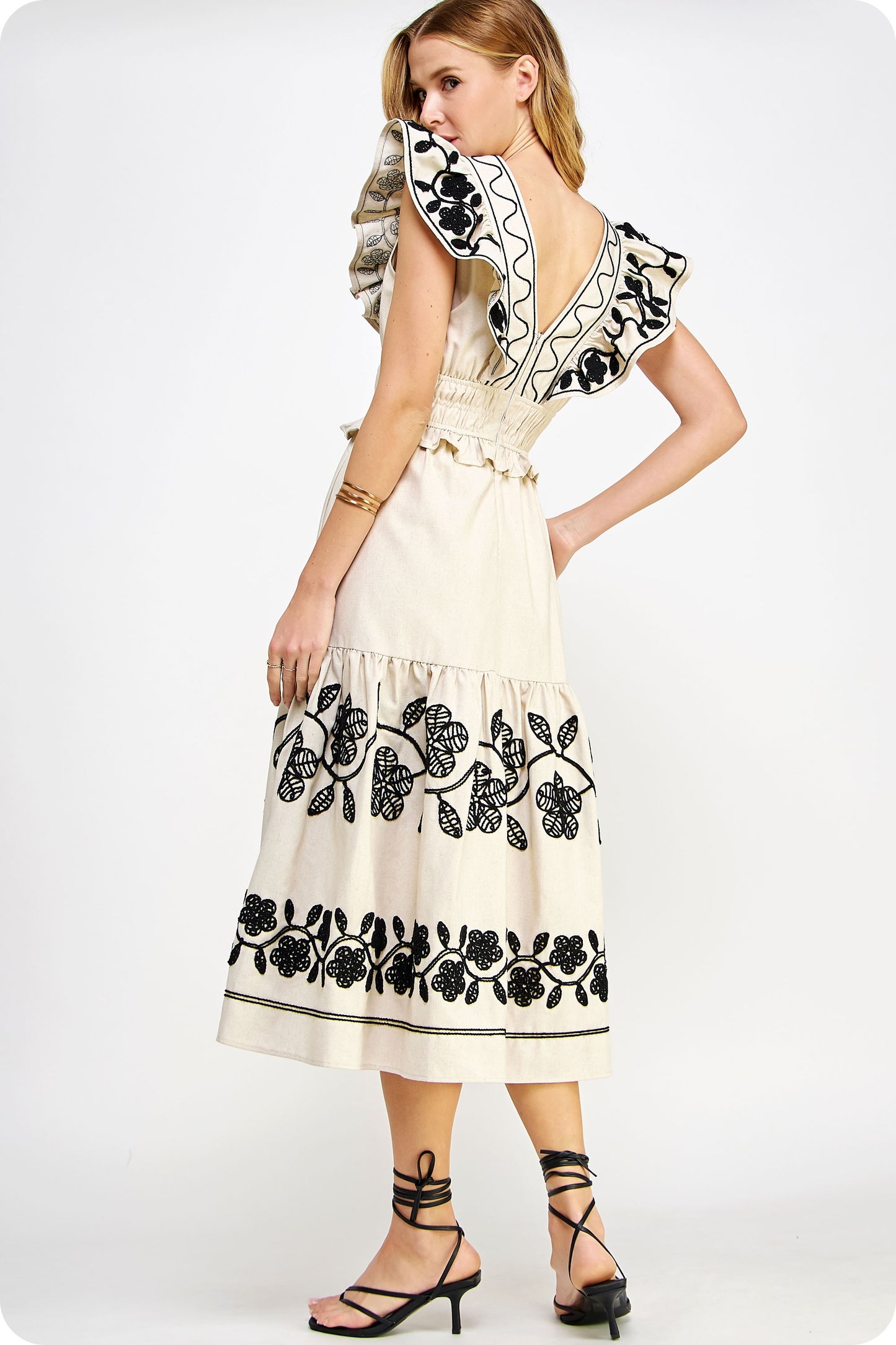 Paisley Midi Dress