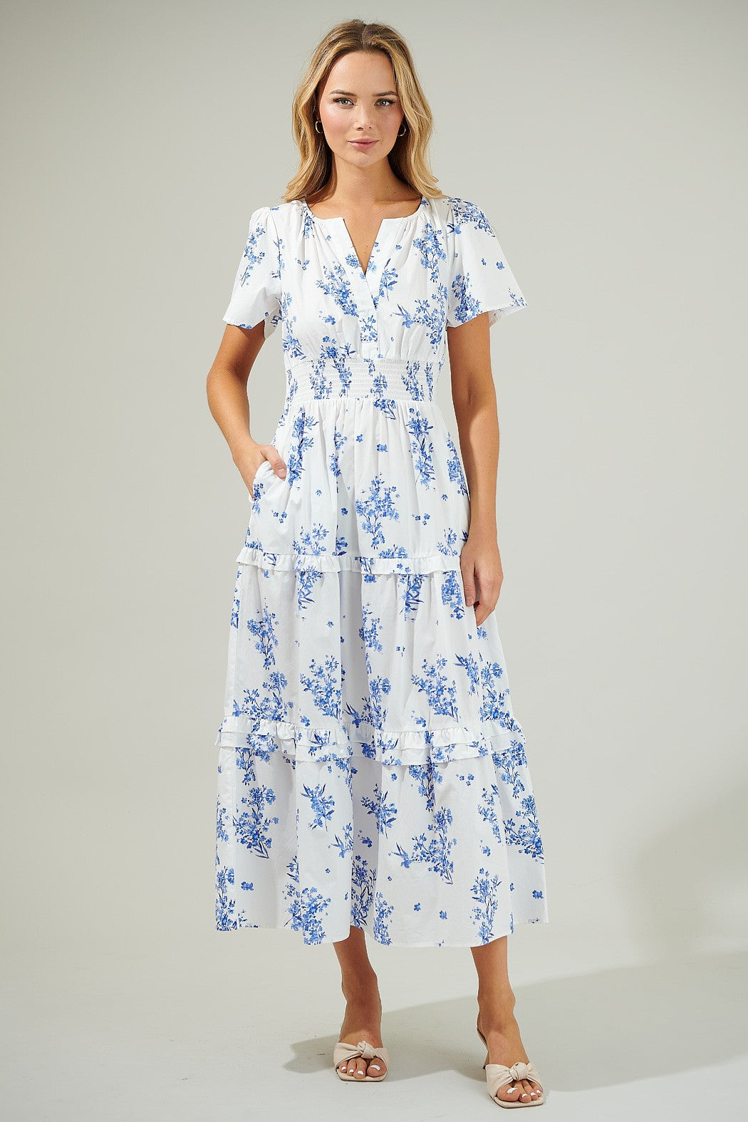 Celeste Floral Maxi Dress