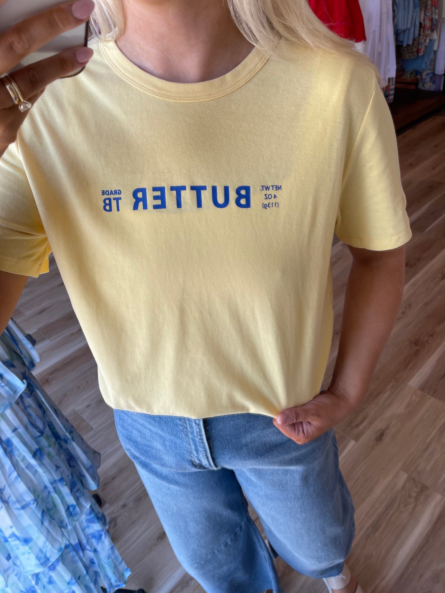 Graphic Butter Tee