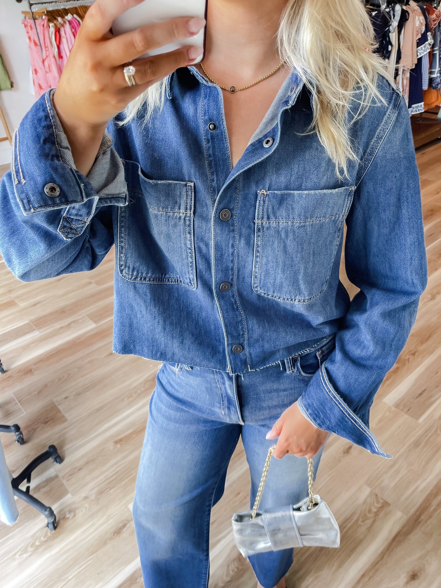 Danny Denim Top