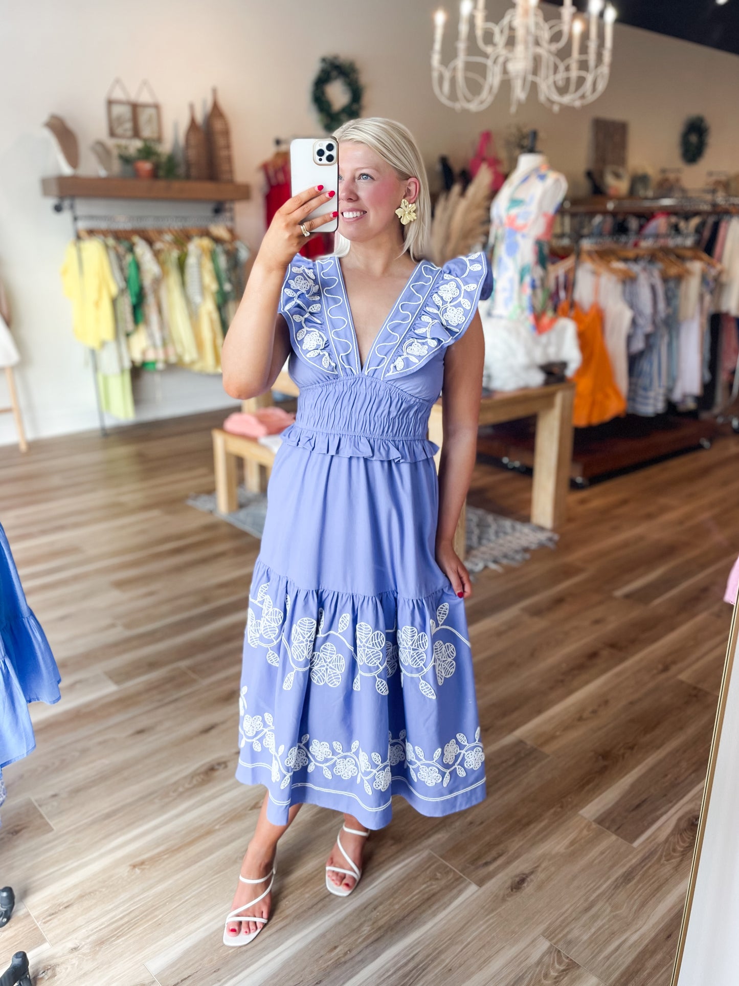 Paisley Midi Dress