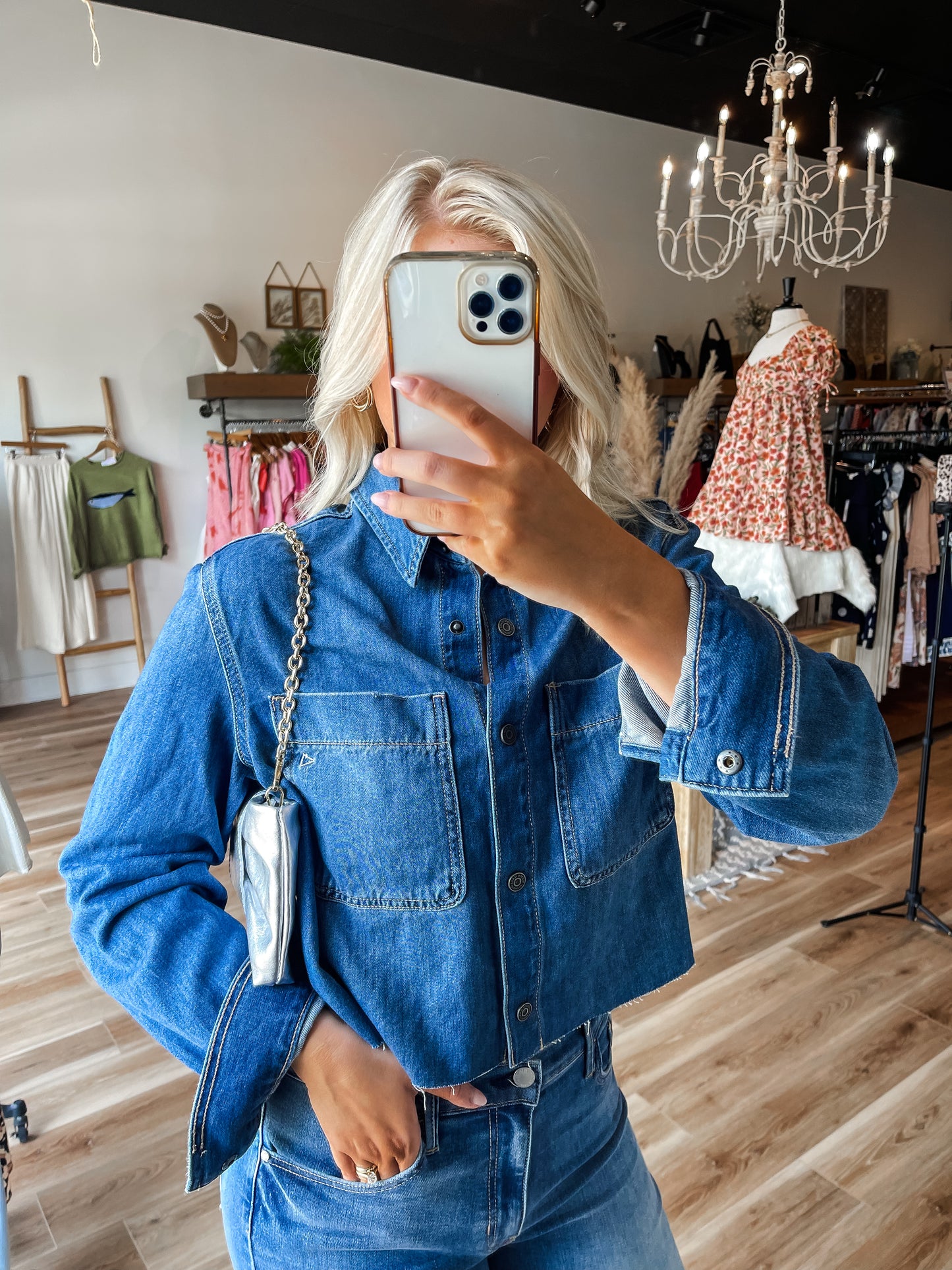 Danny Denim Top