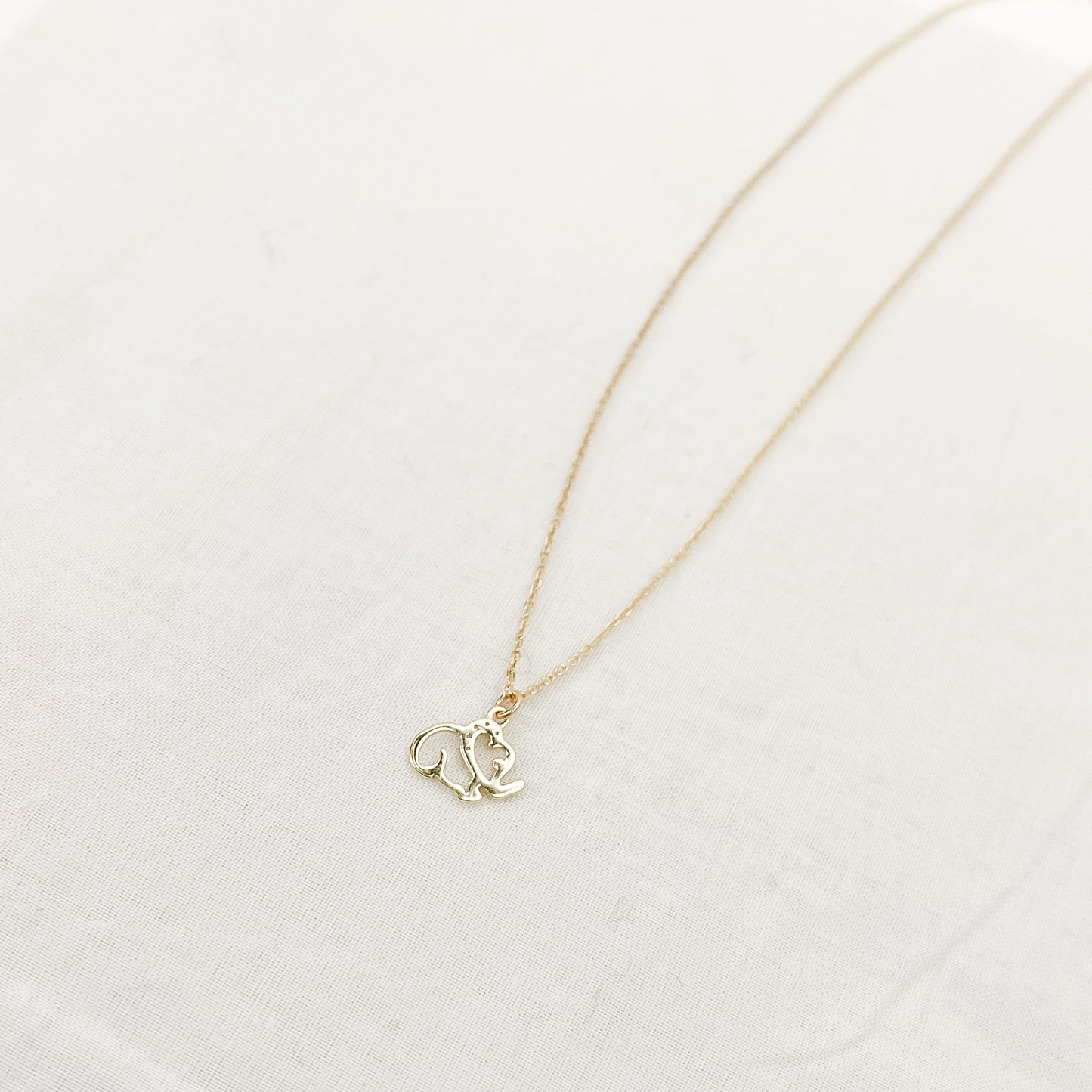 Baby Elephant Necklace