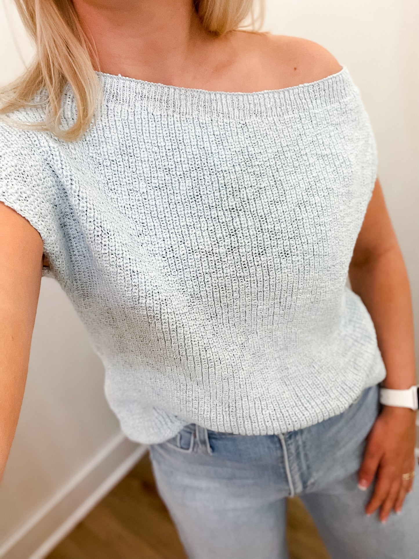 Mila Off Shoulder Knit Top