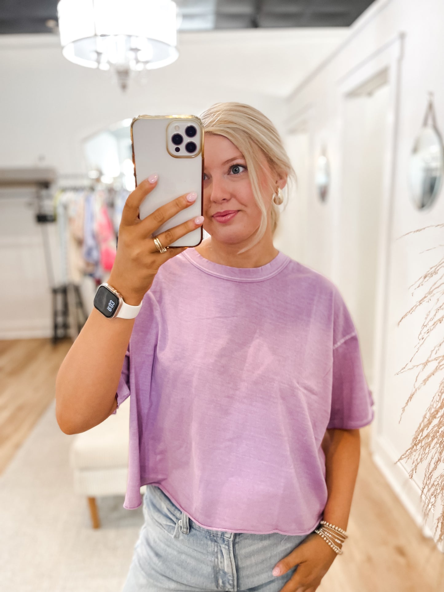 Bailey Cropped Tee