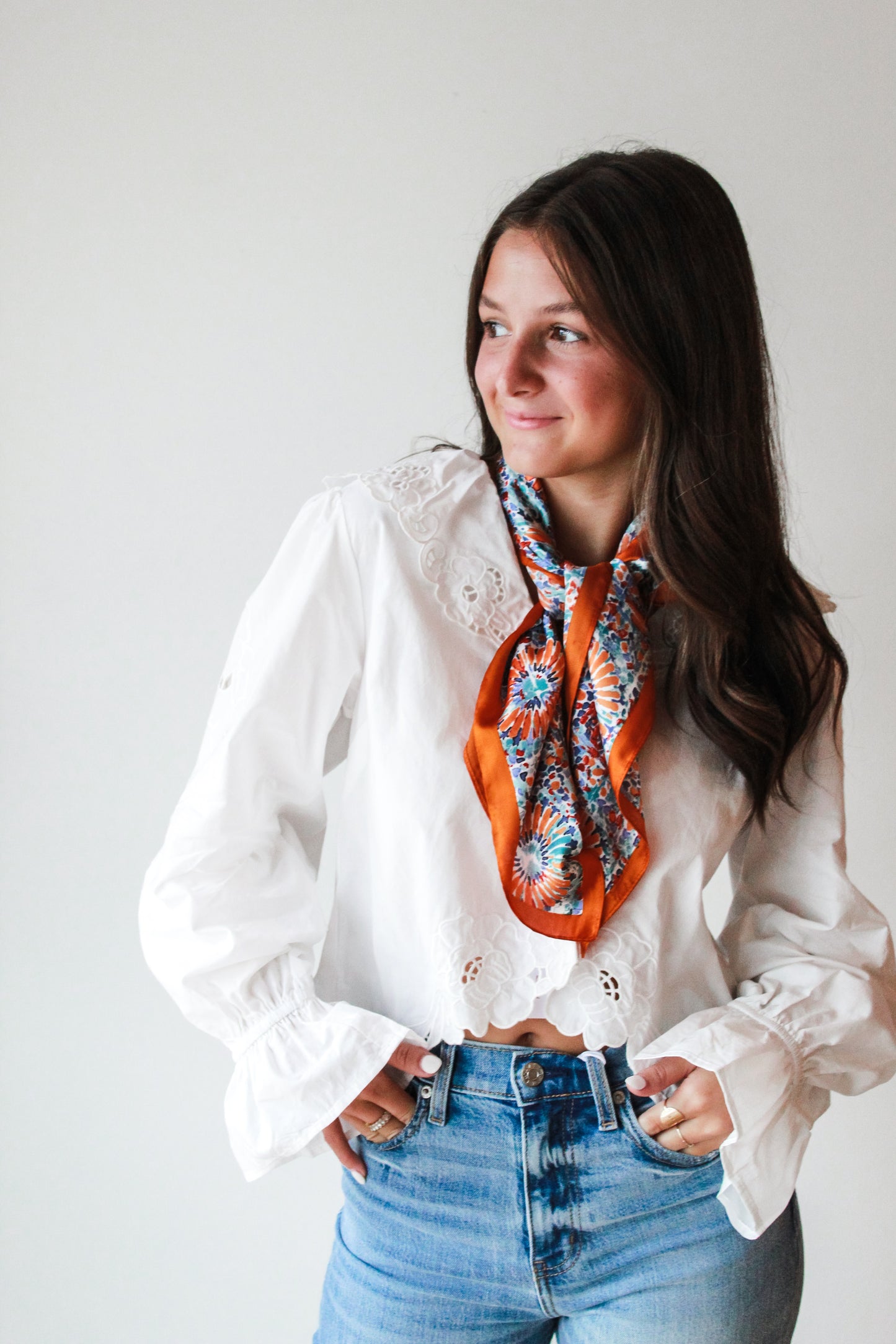 Elowen Eyelet Top