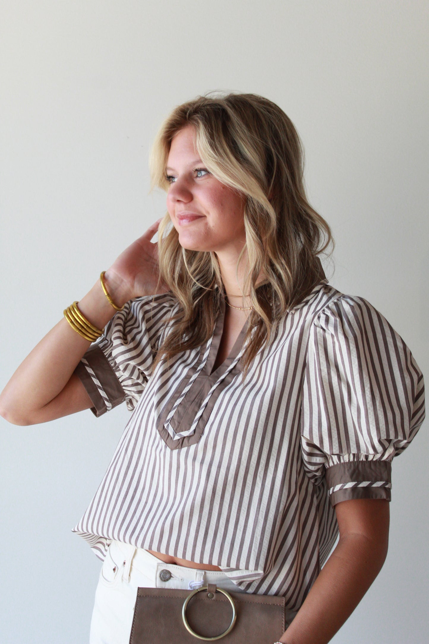 Brandi Striped Top
