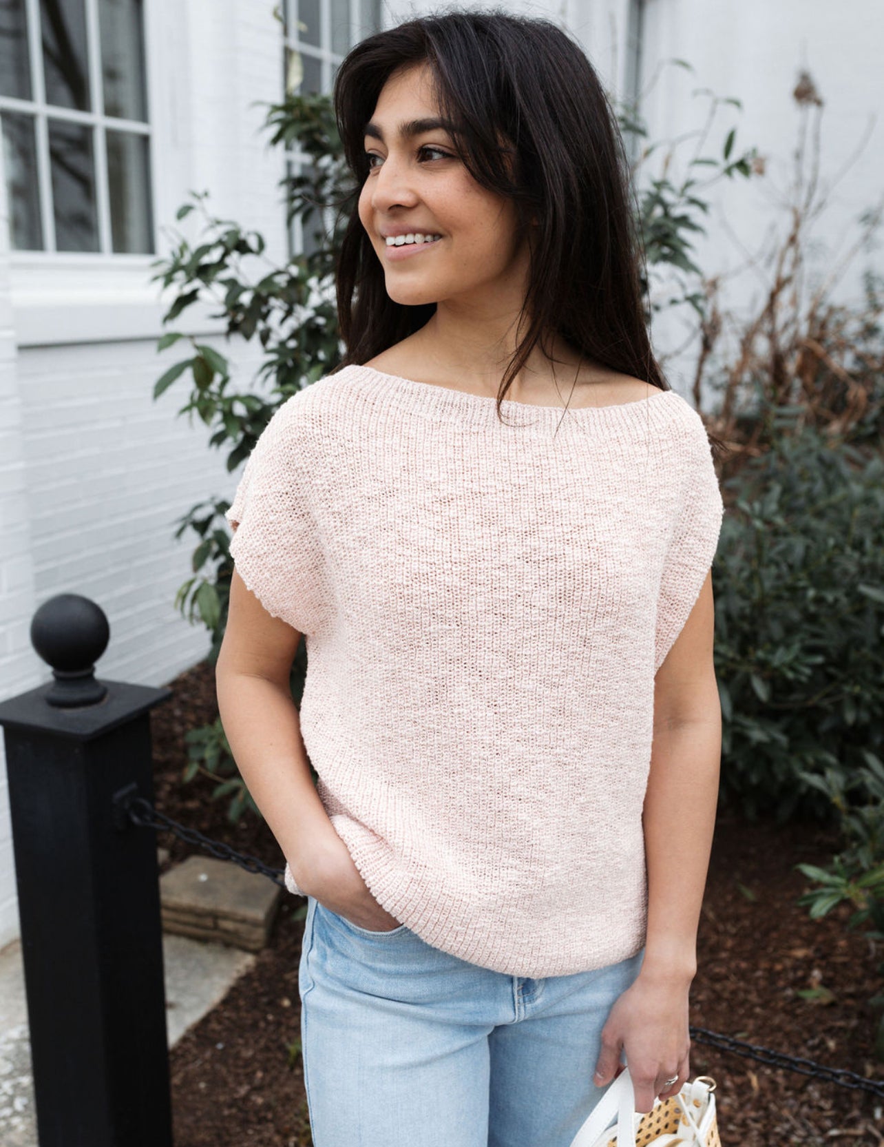 Mila Off Shoulder Knit Top