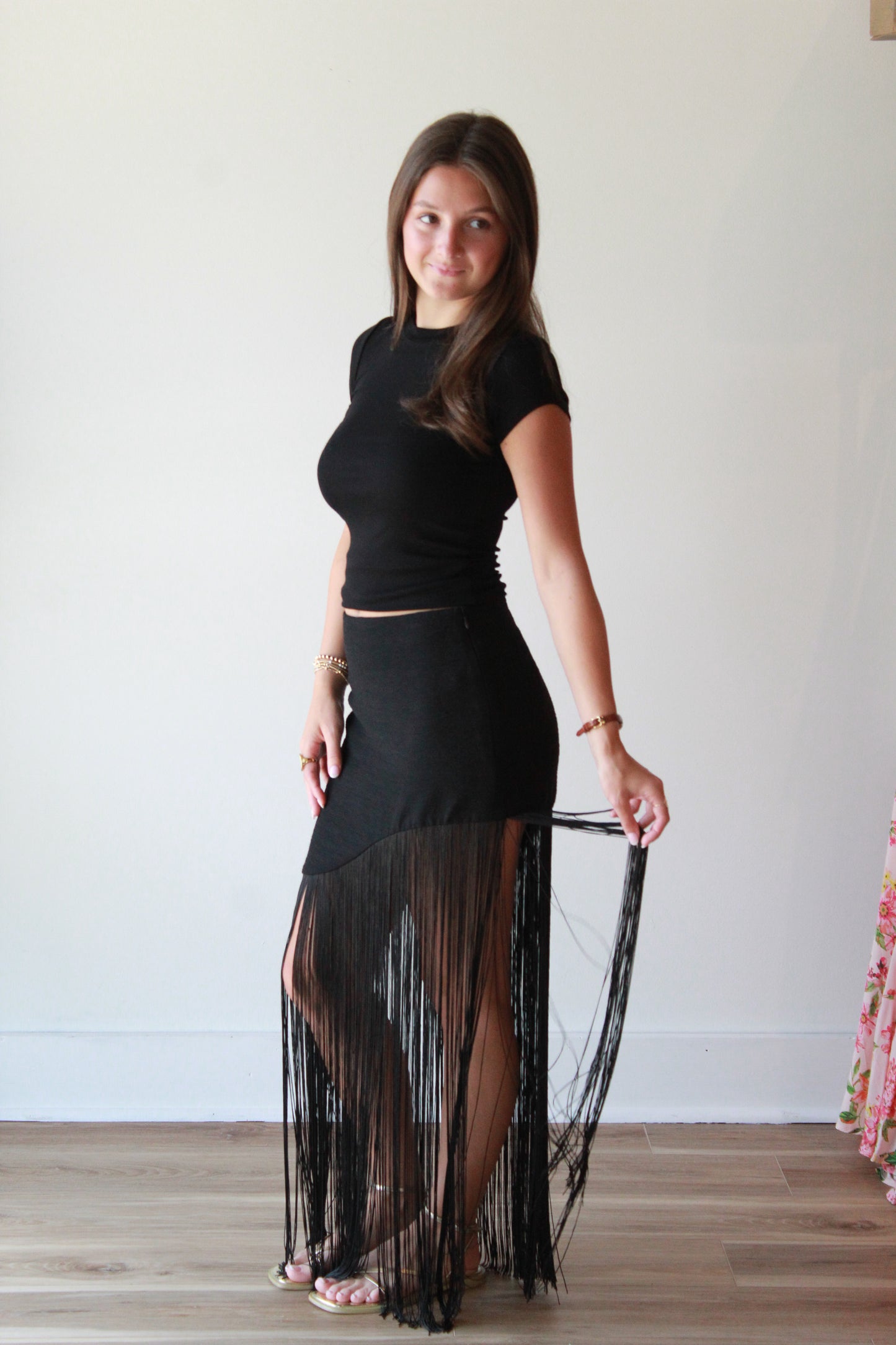 Gatsby Fringe Skirt
