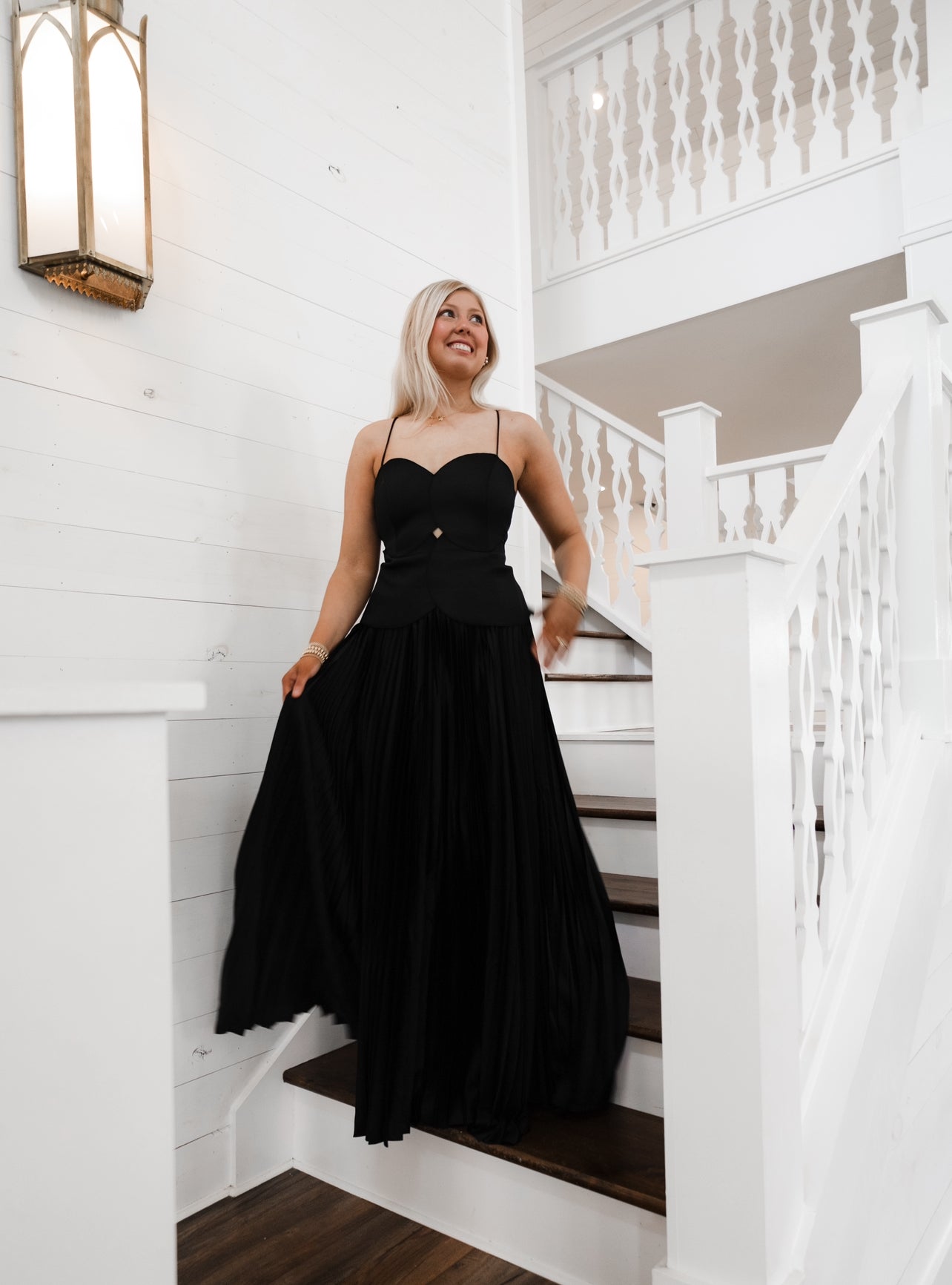 Seraphina Pleated Maxi Dress