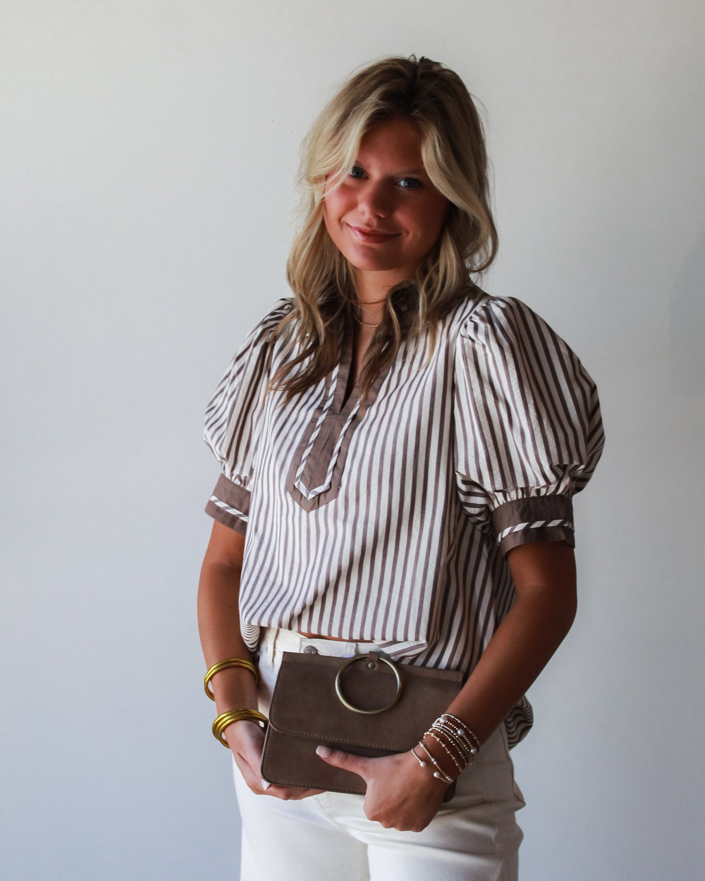 Brandi Striped Top