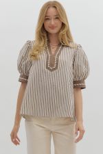Brandi Striped Top