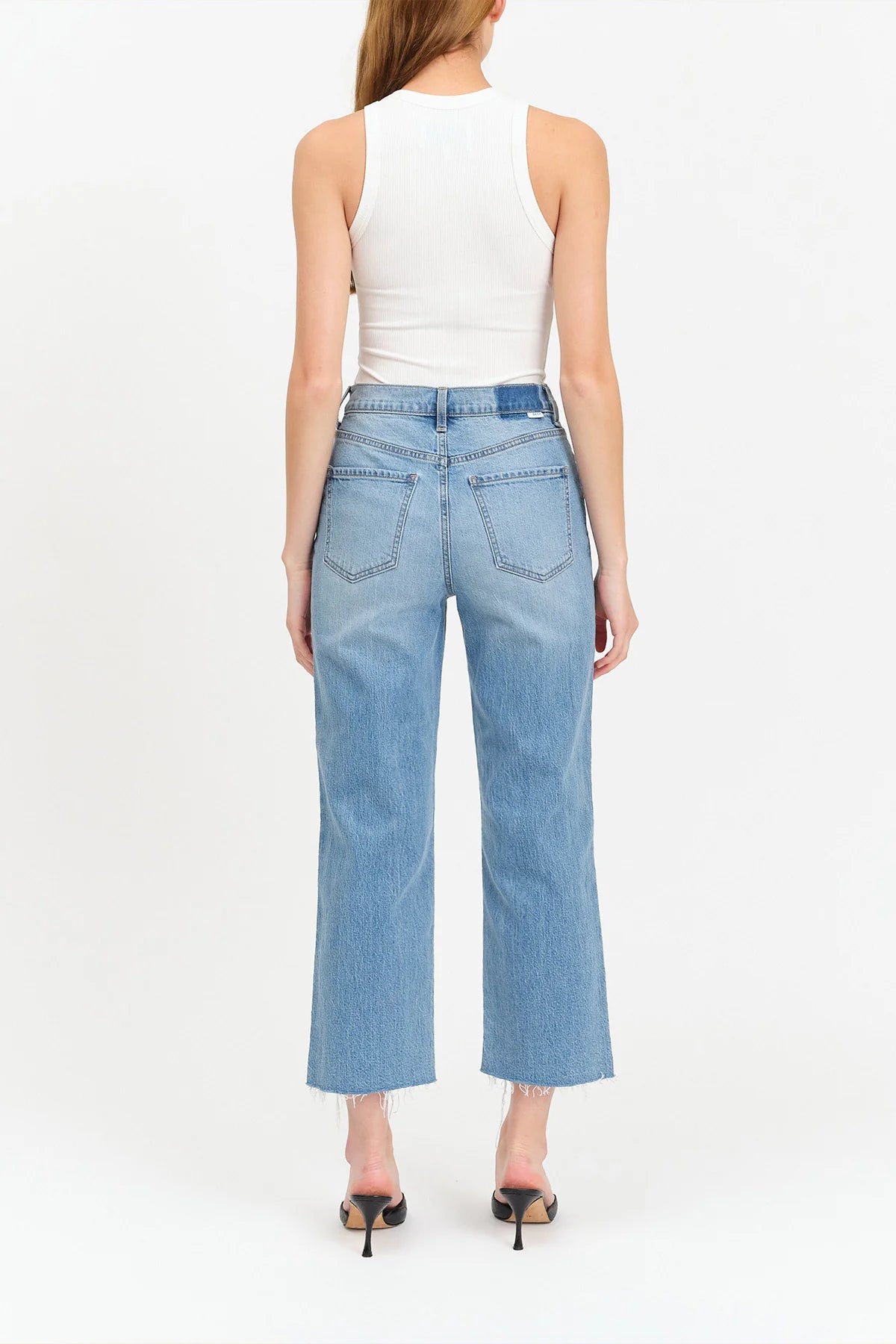 Sundaze Crop High Rise Straight Crop