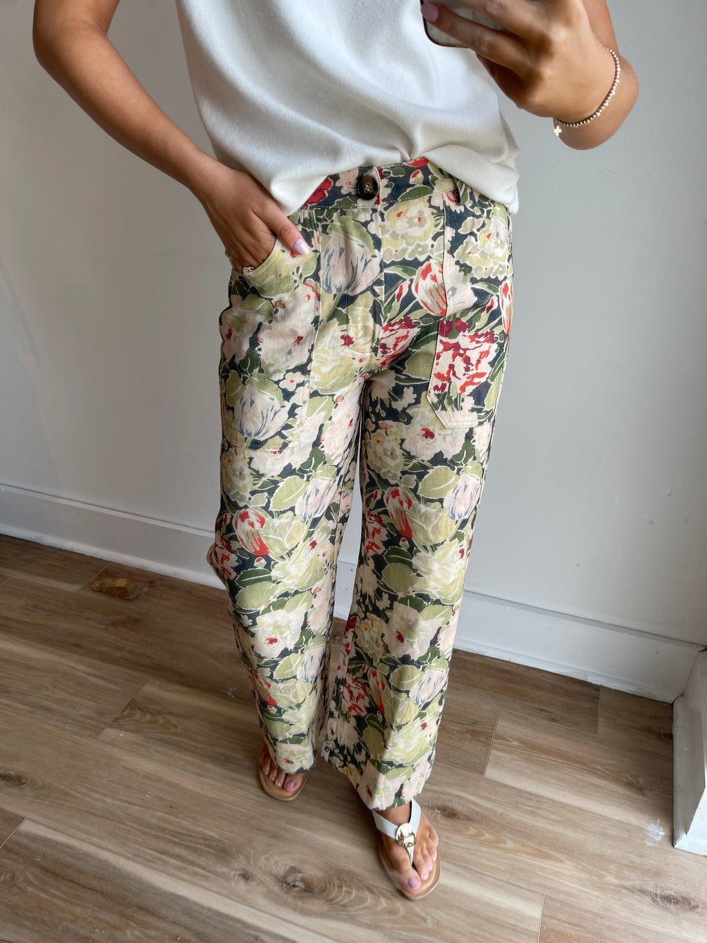 Fay Floral Pants