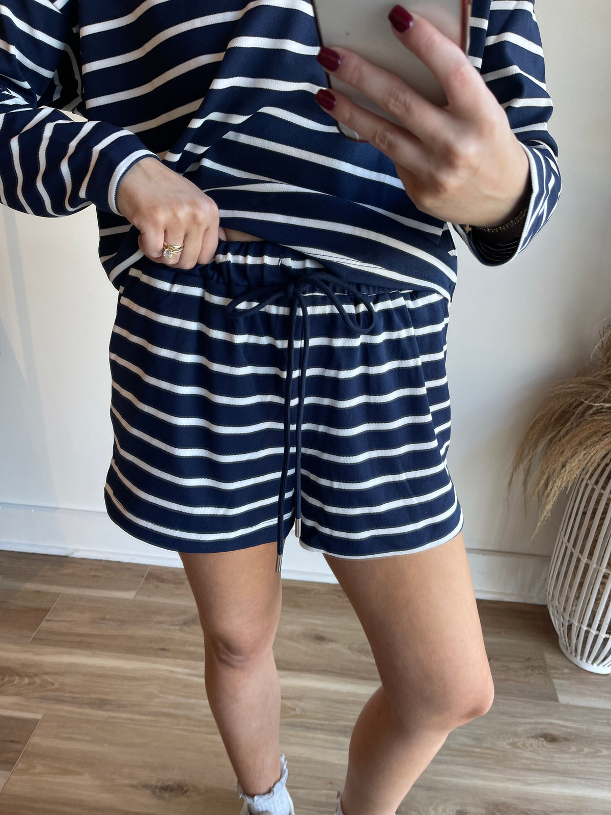 Libby Stripe Short Set