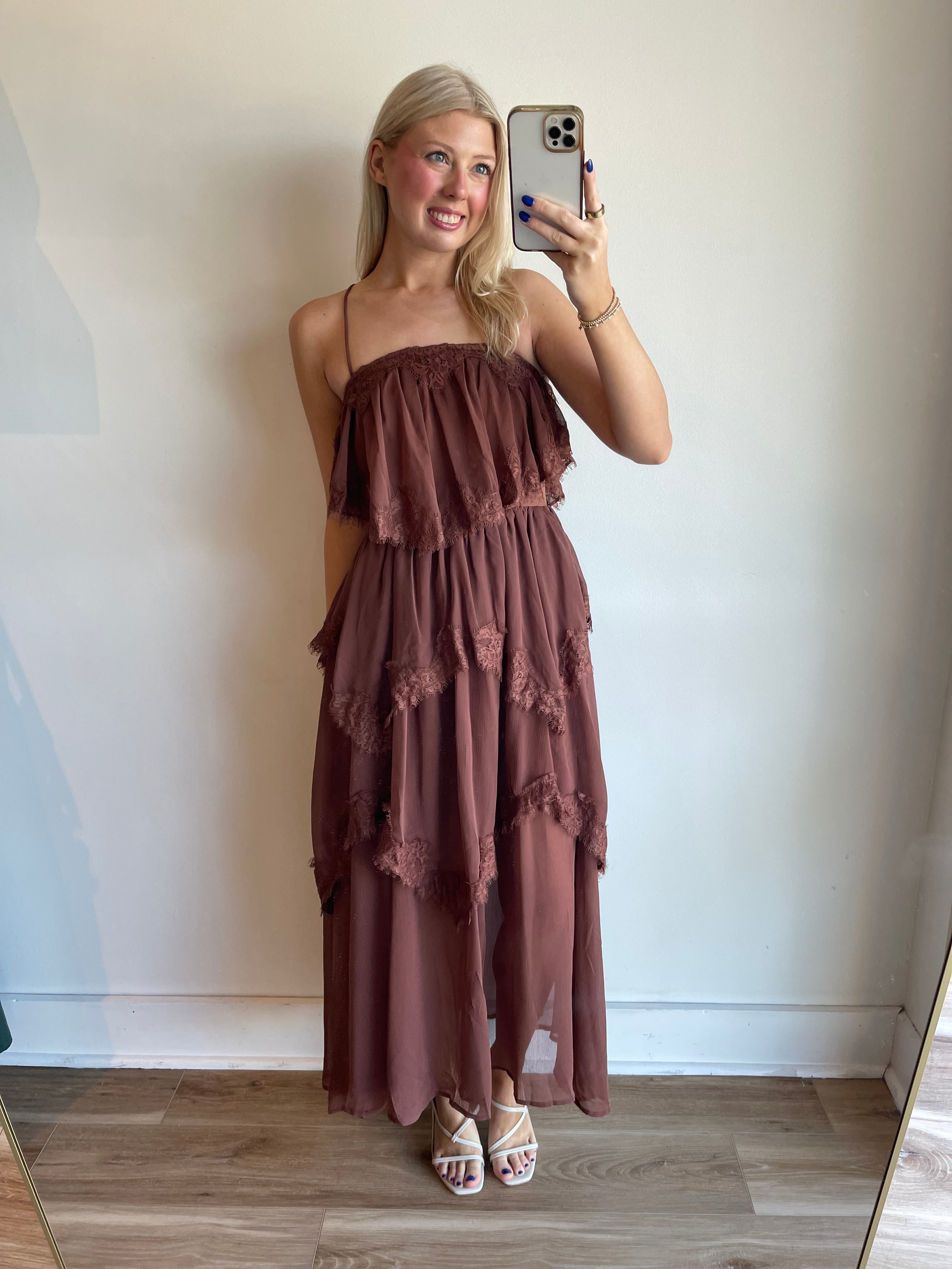 Bella Tiered Midi Dress