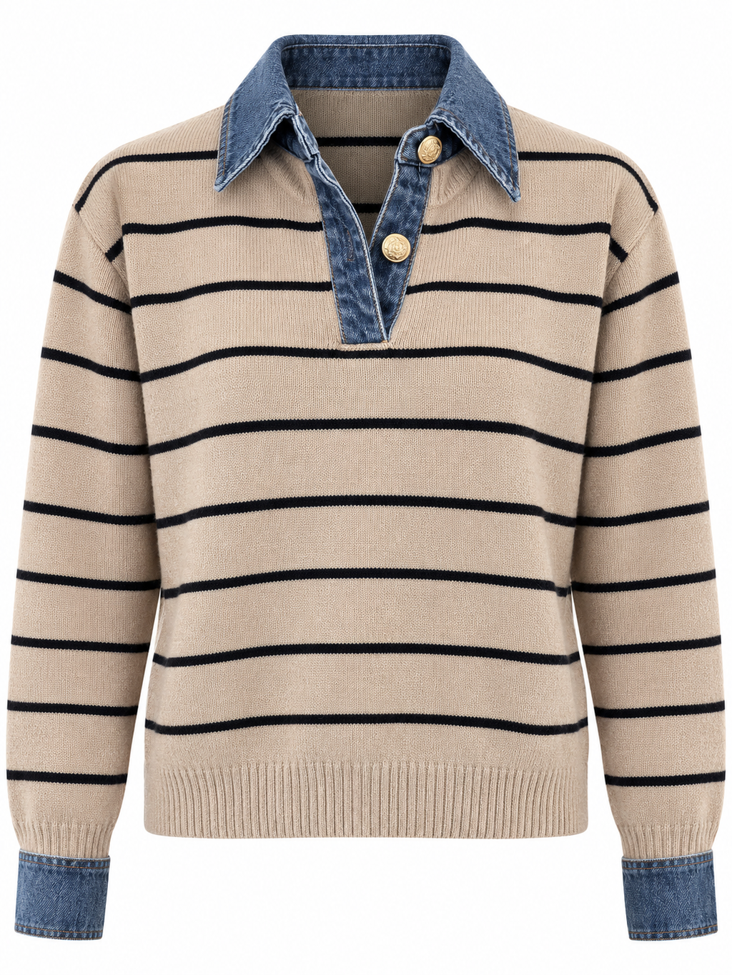 Alaina Striped Sweater