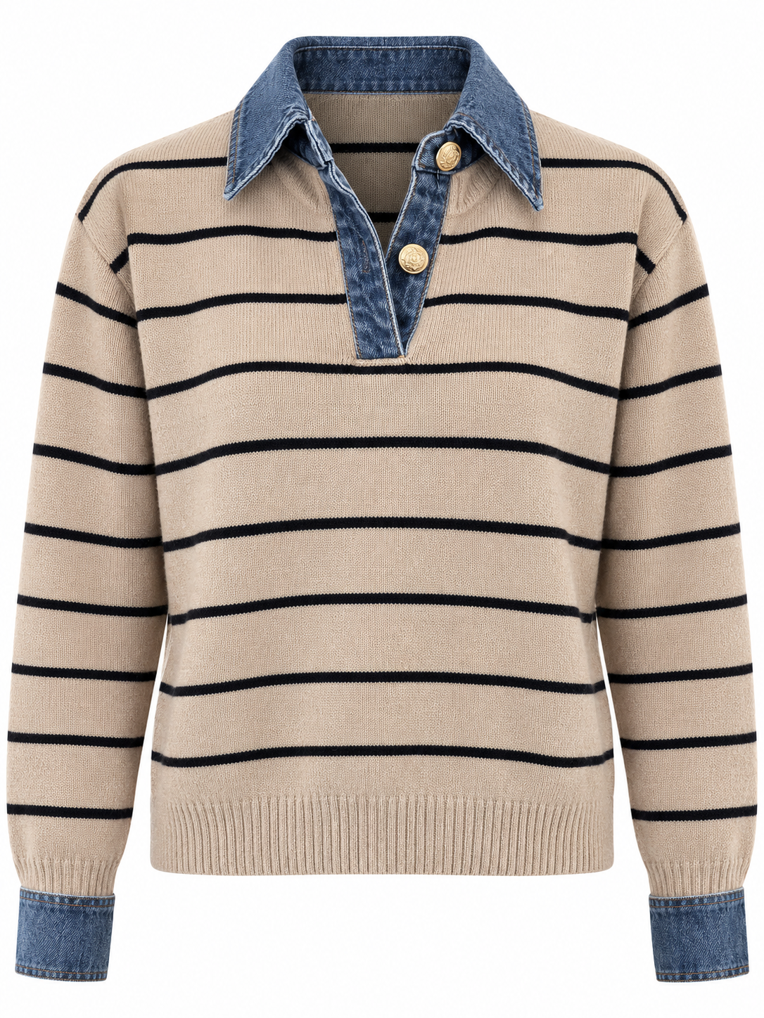 Alaina Striped Sweater