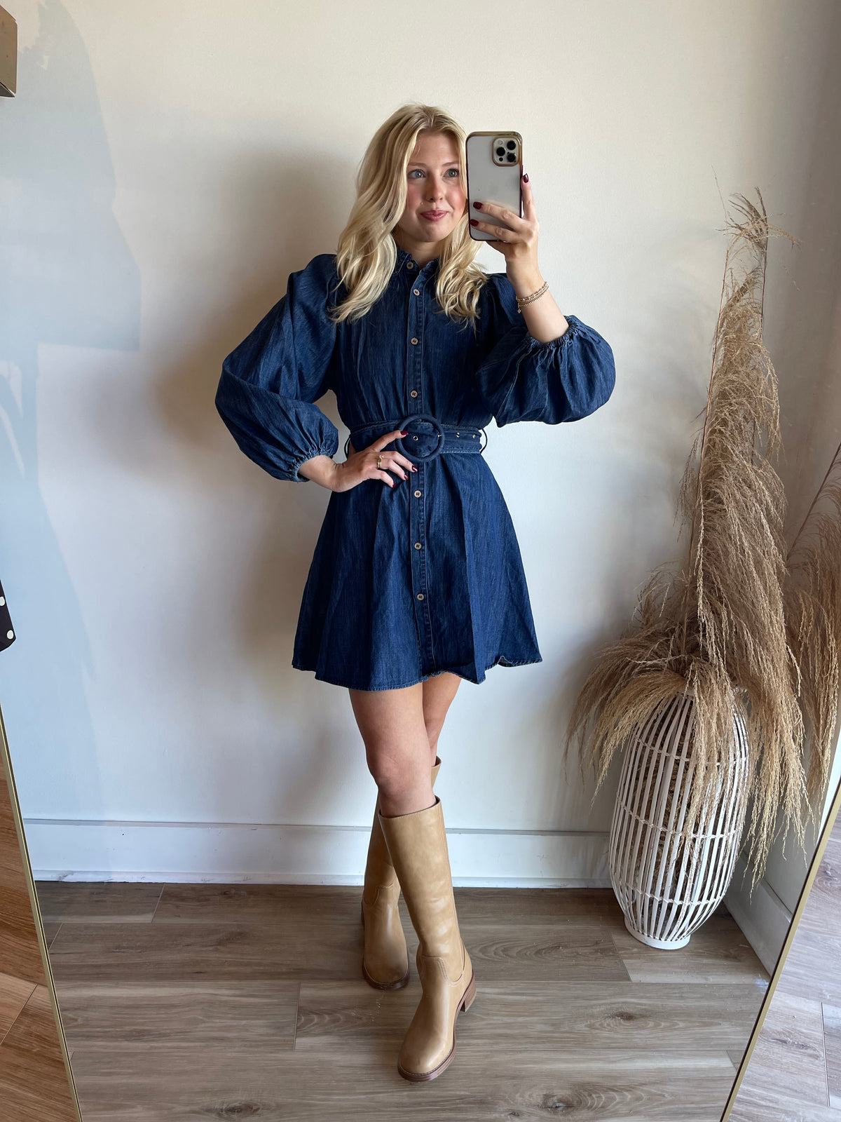 Demi Denim Mini Dress