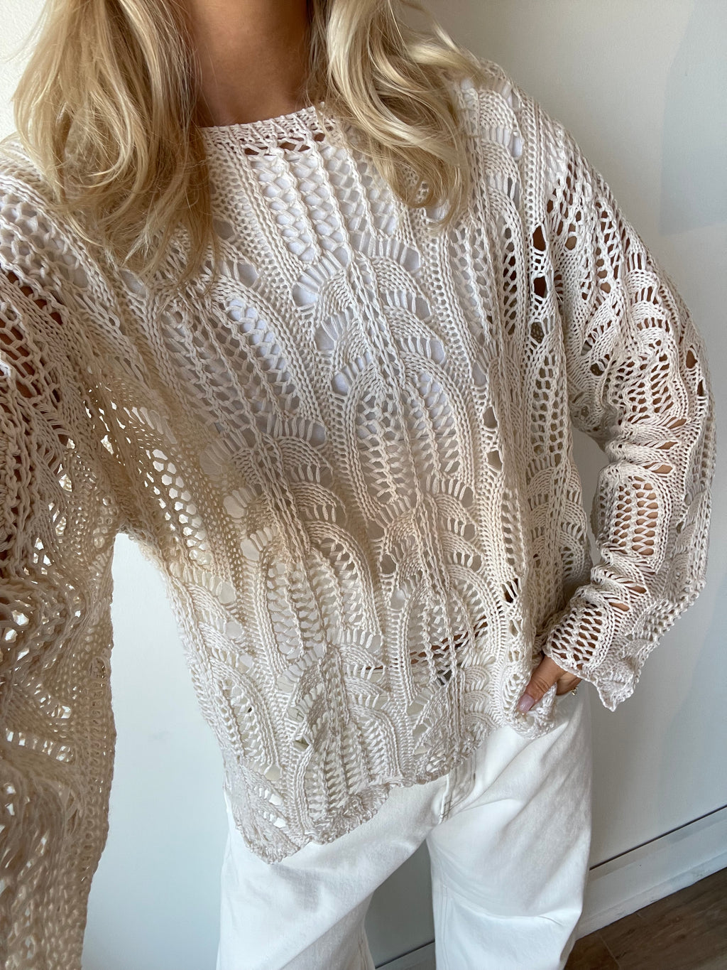 Raelynn Crochet Top