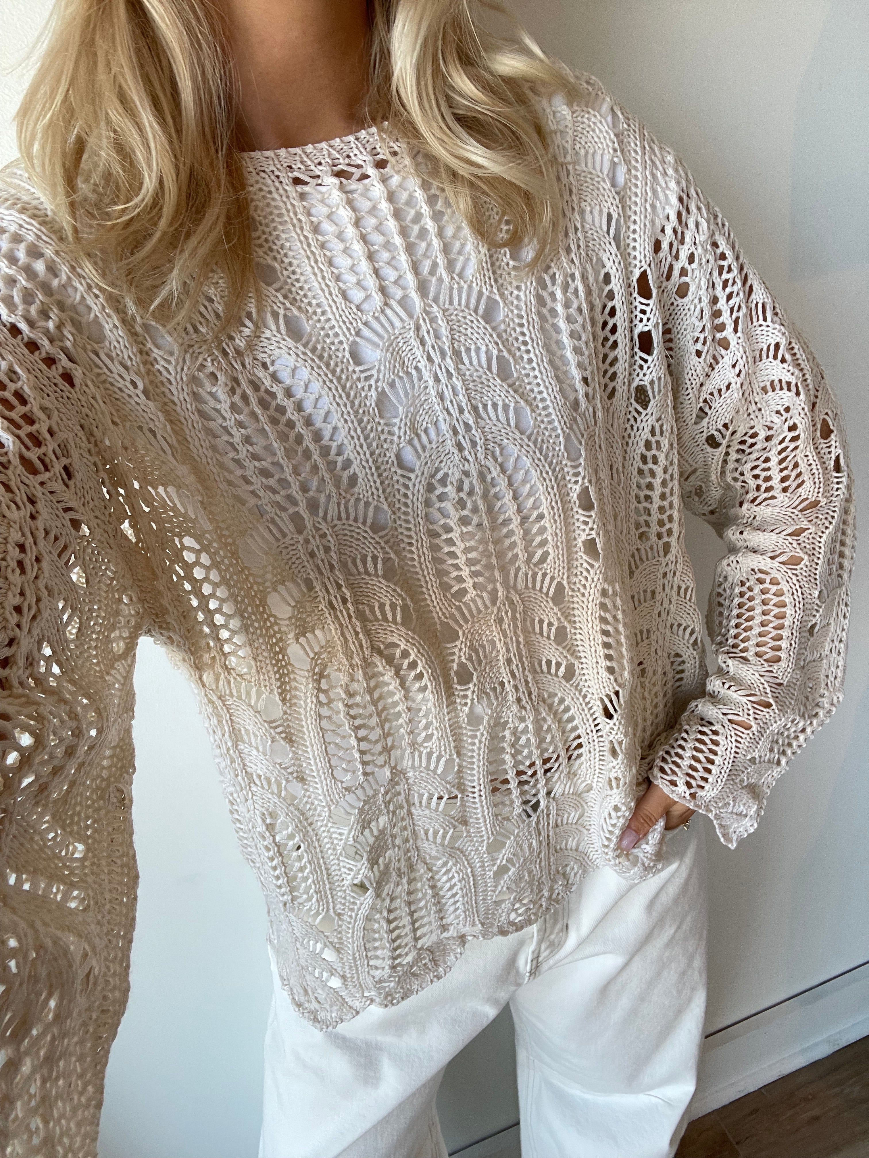 Raelynn Crochet Top