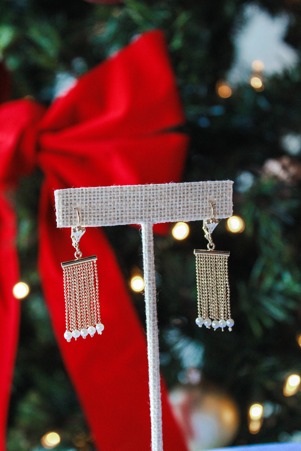 Pearl Dangle Earrings