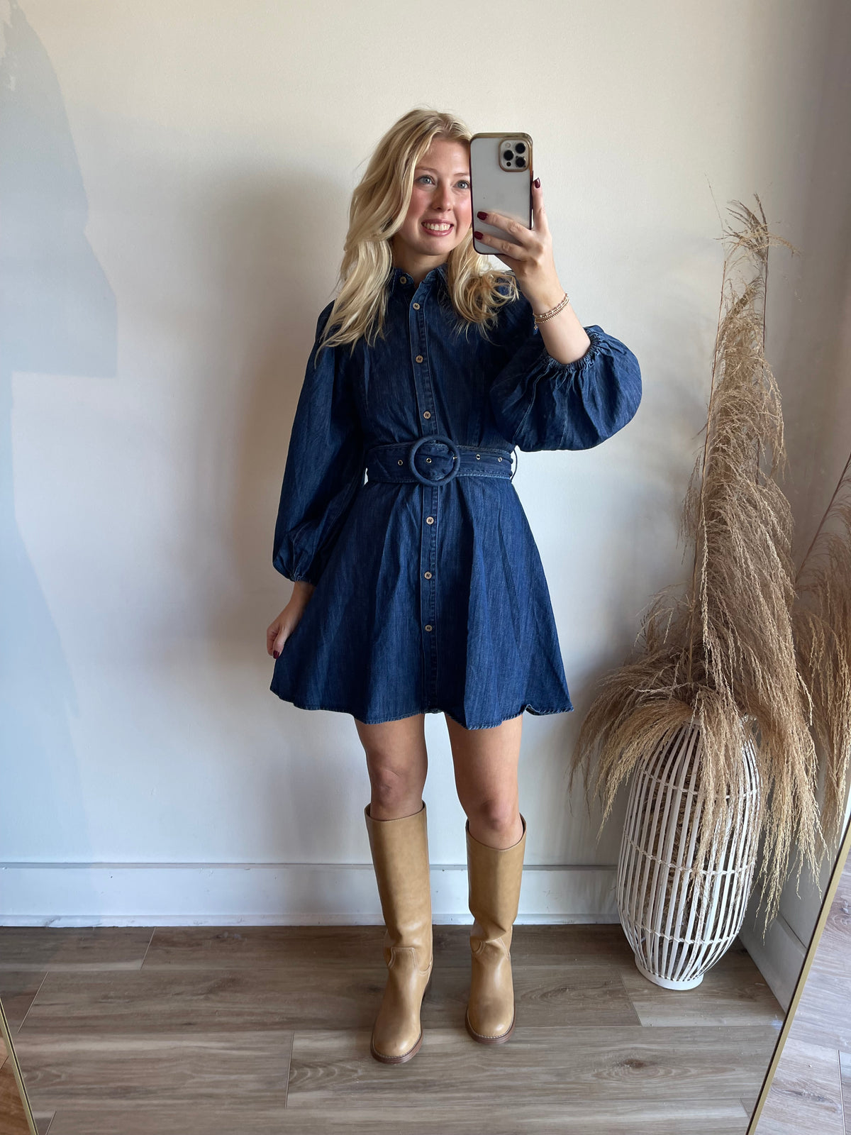 Demi Denim Mini Dress
