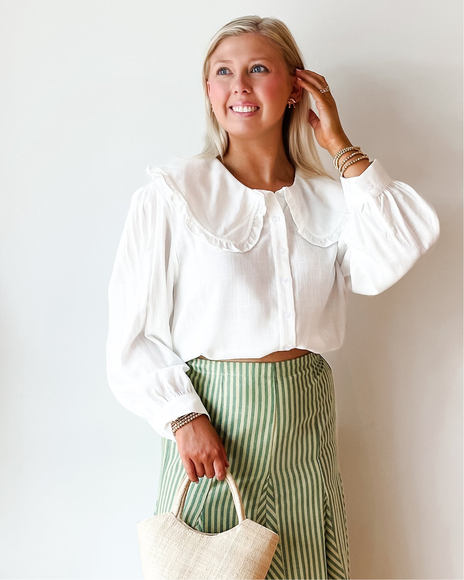 Claire Collar Button Down