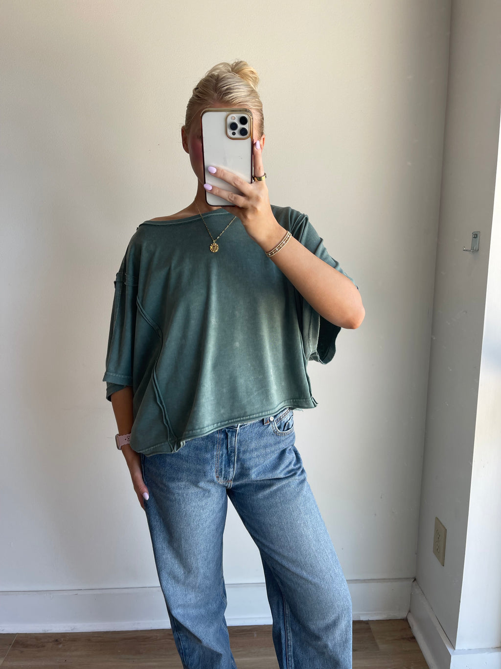 Collins Oversized Top