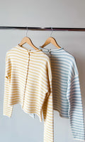 Elina Striped Knit Top