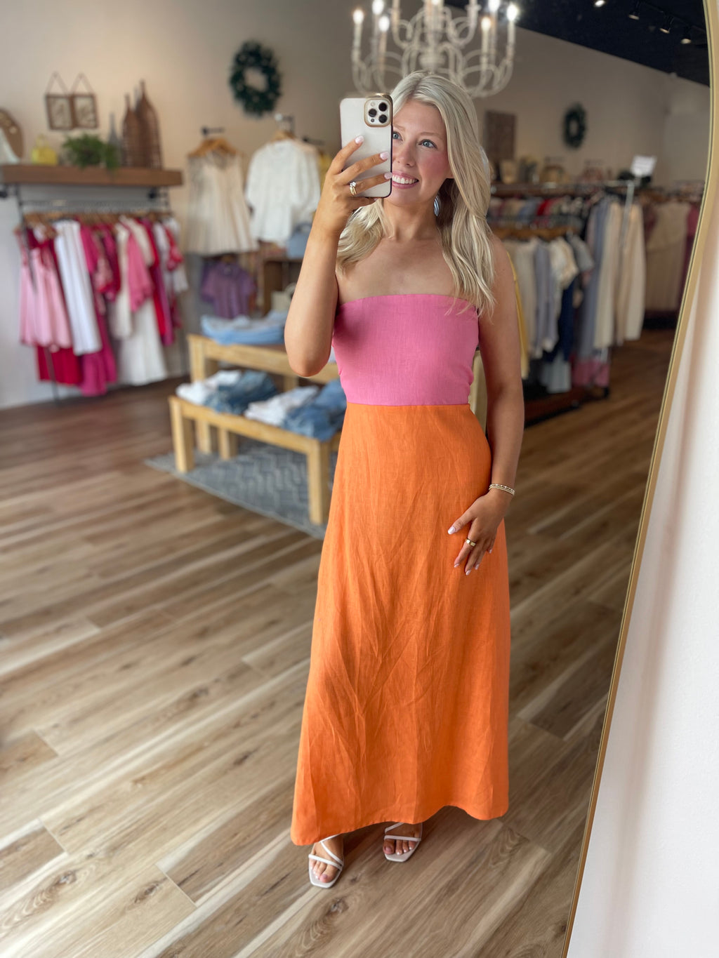 Mei Linen Maxi Dress