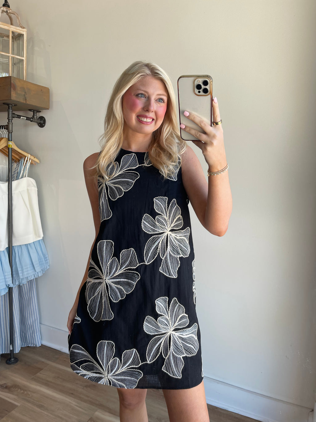 Ana Floral Mini Dress