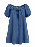 Jamie Babydoll Denim Dress