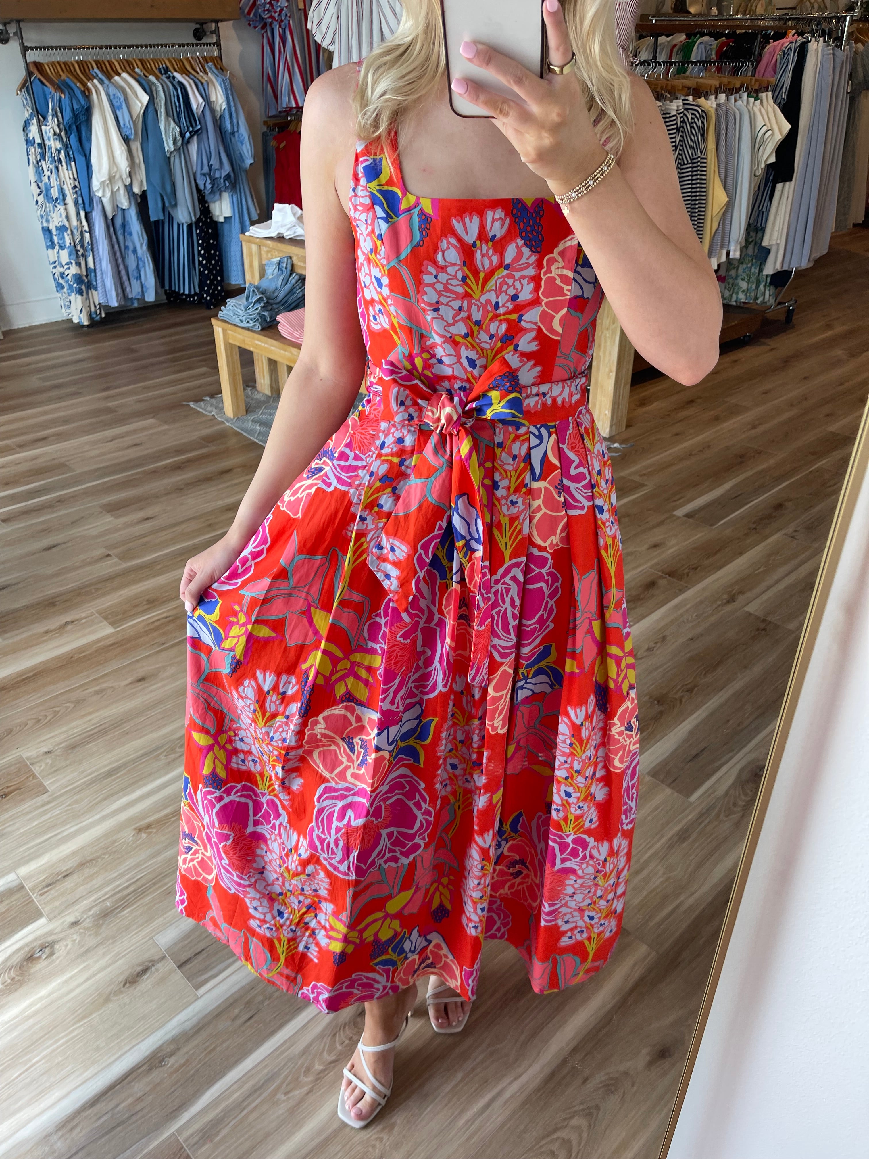 Flora Midi Dress