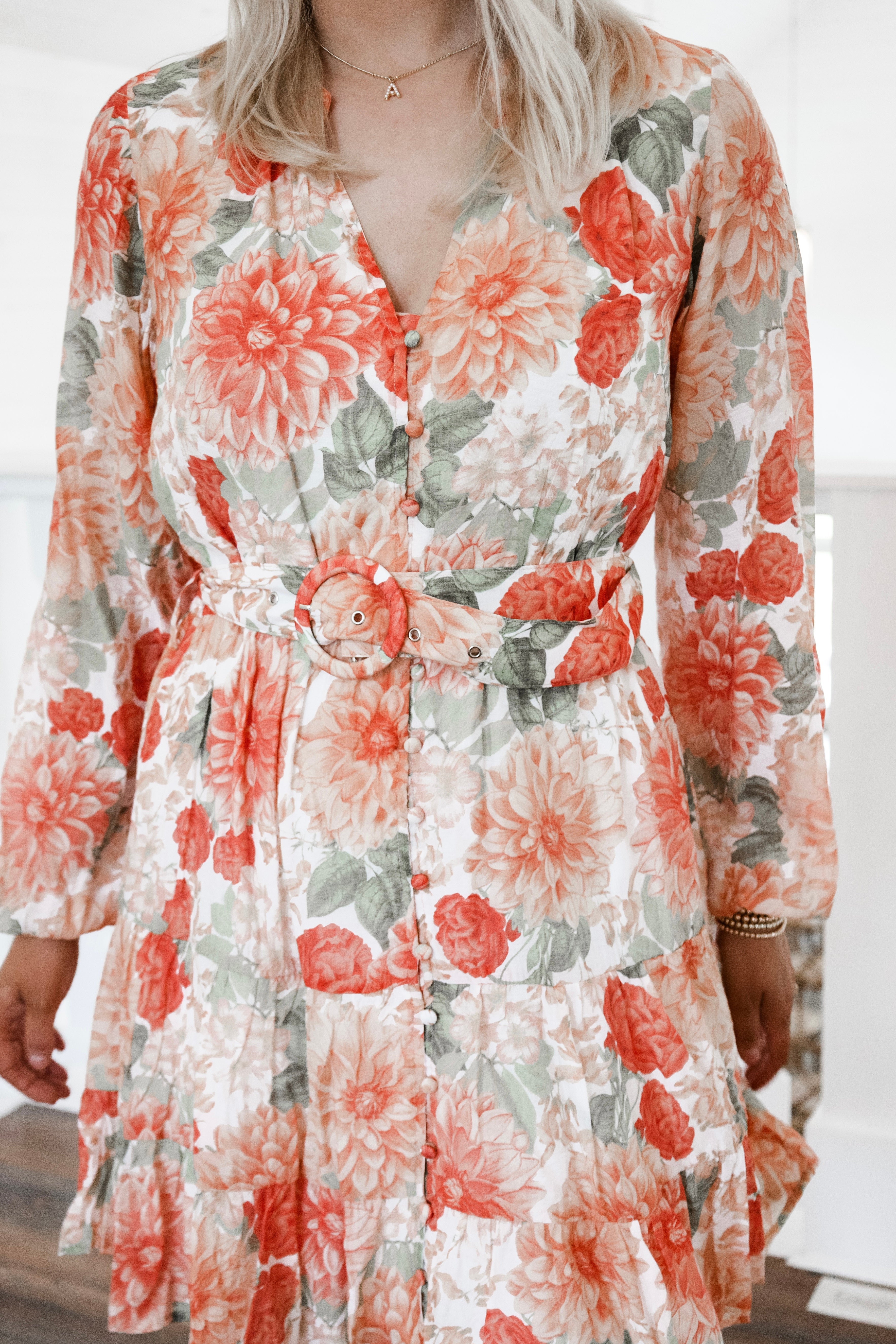 Aida Long Sleeve Mini Dress