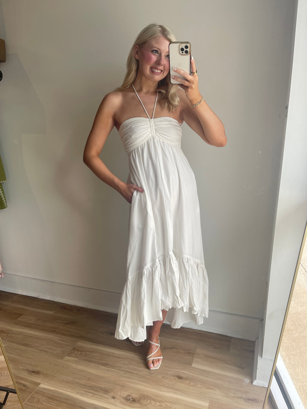 Pyper Halter Midi Dress