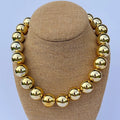 Gold Bauble Necklace