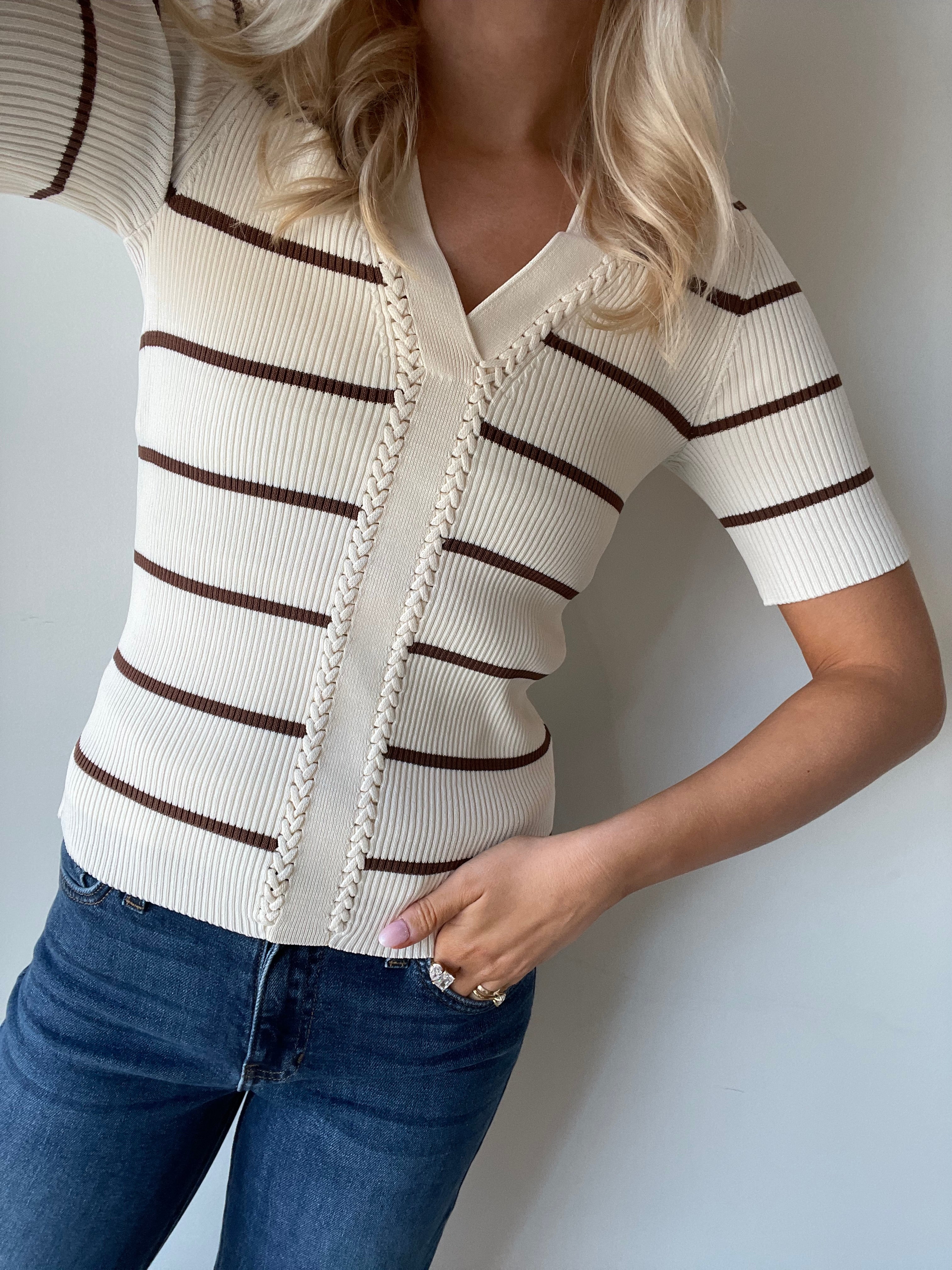 Tegan Fitted Top