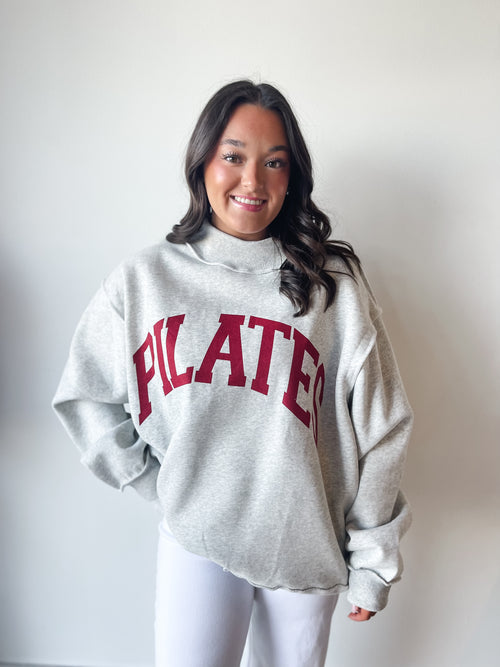 'Pilates' Reversible Mock Neck