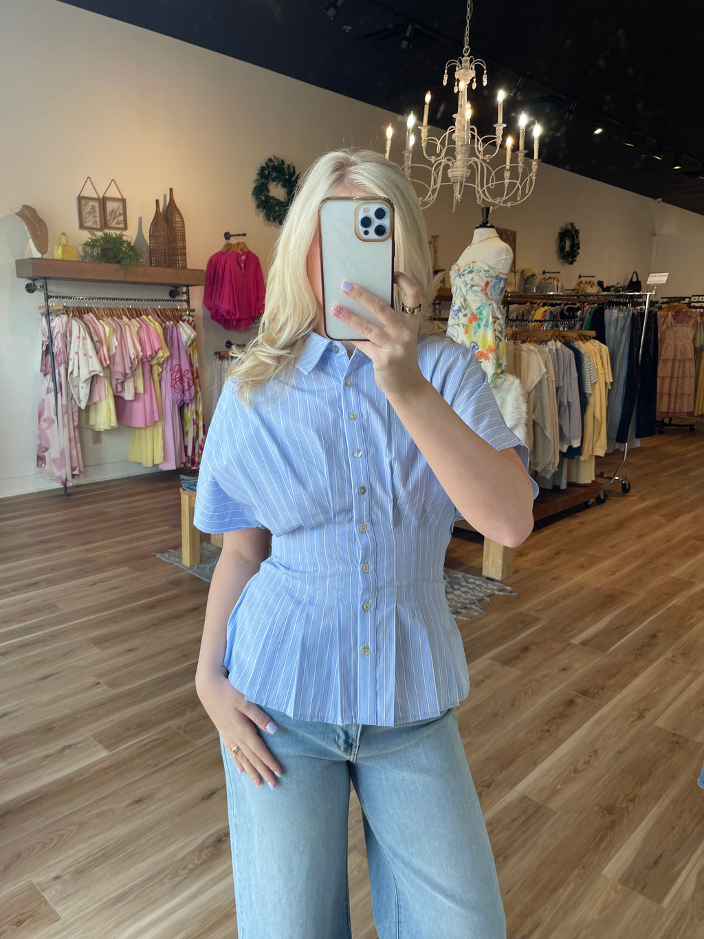 Sail Away Button Down