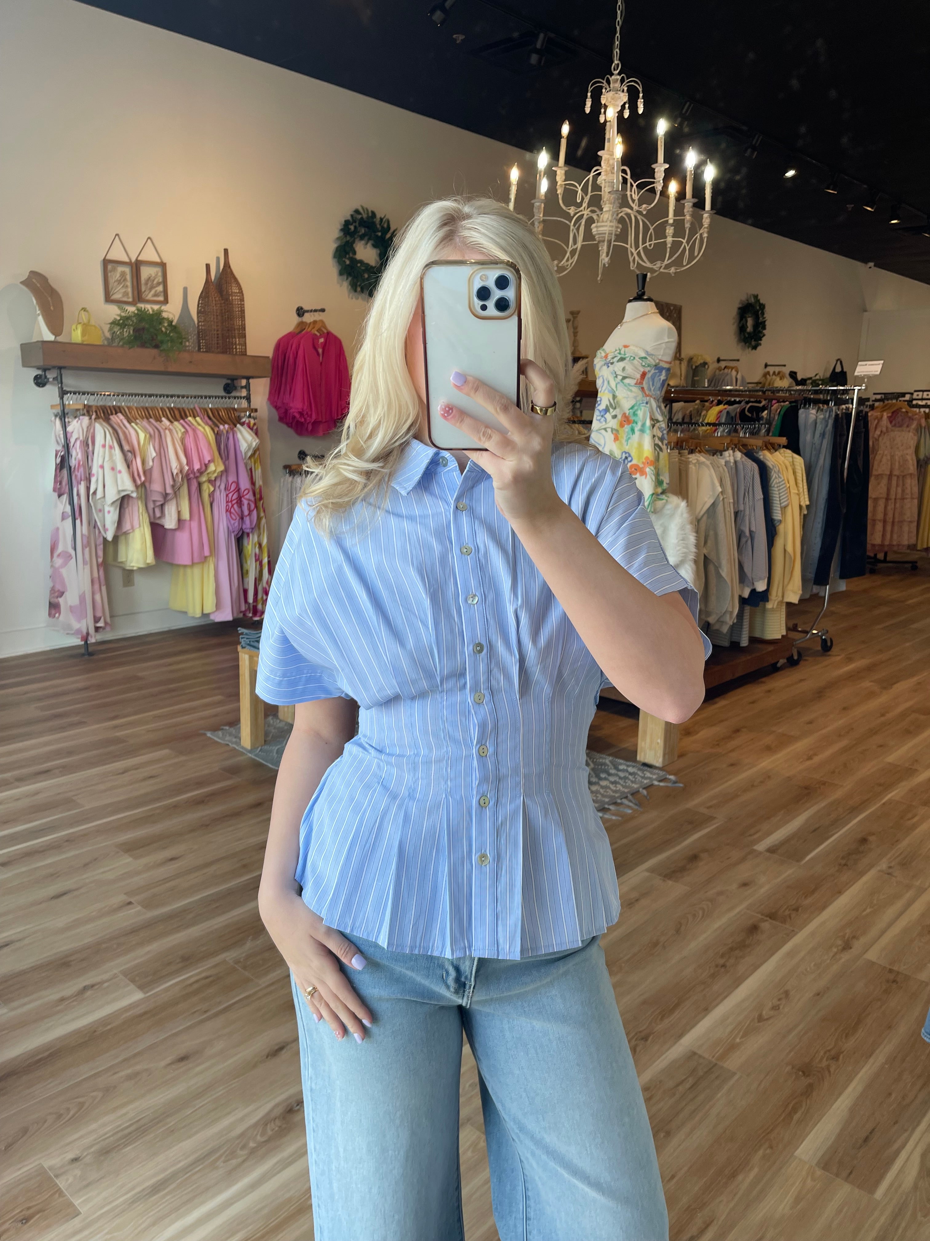 Sail Away Button Down