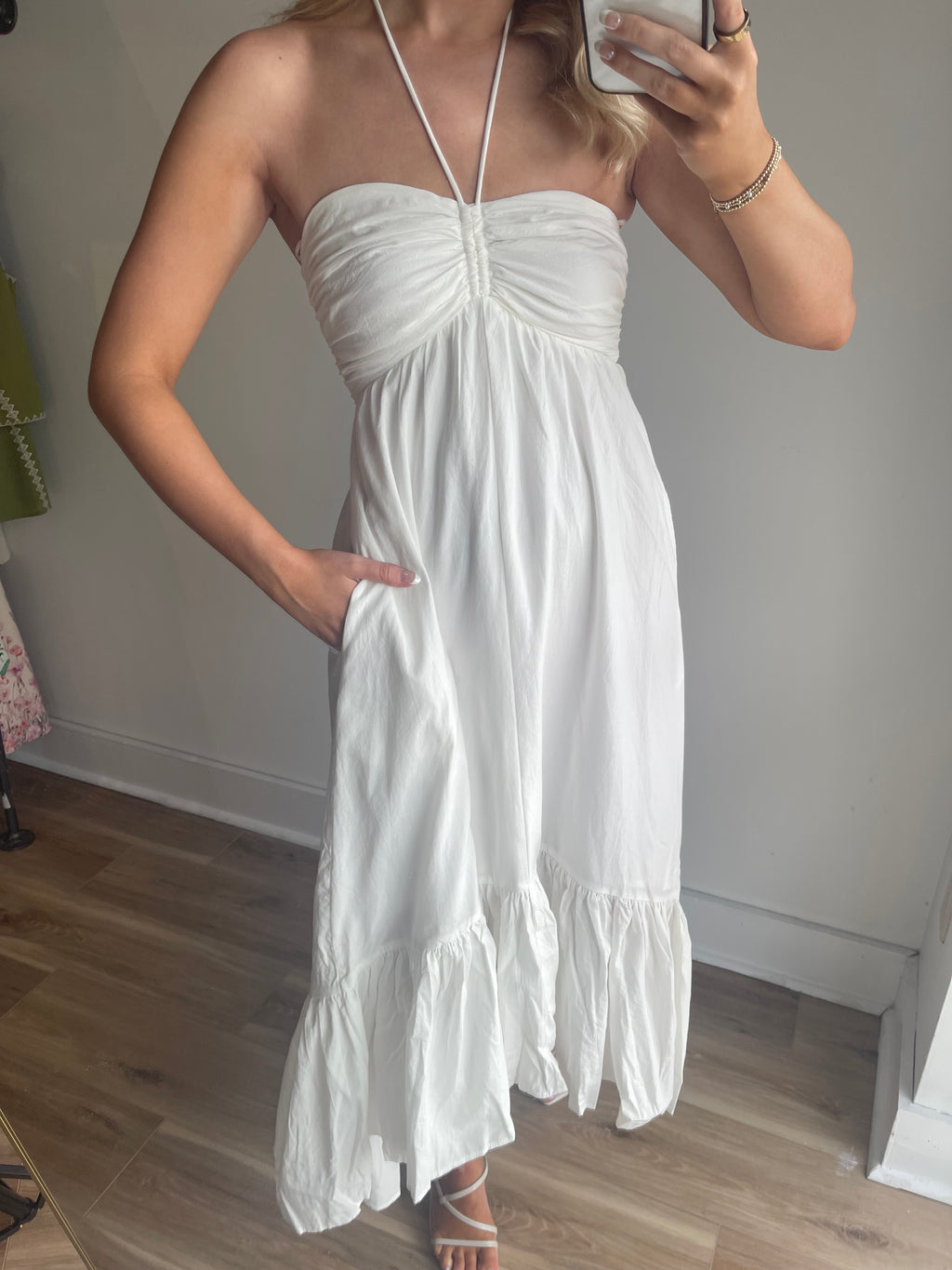 Pyper Halter Midi Dress