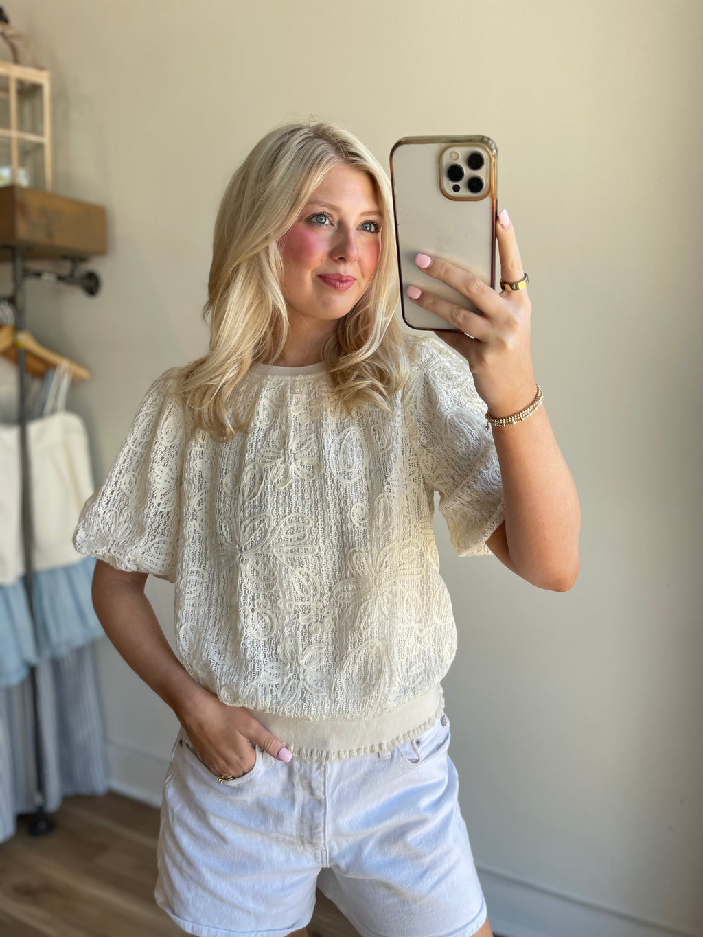 Rynlee Embroidered Top