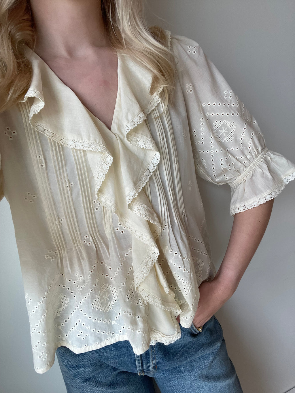Jules Ruffle Blouse